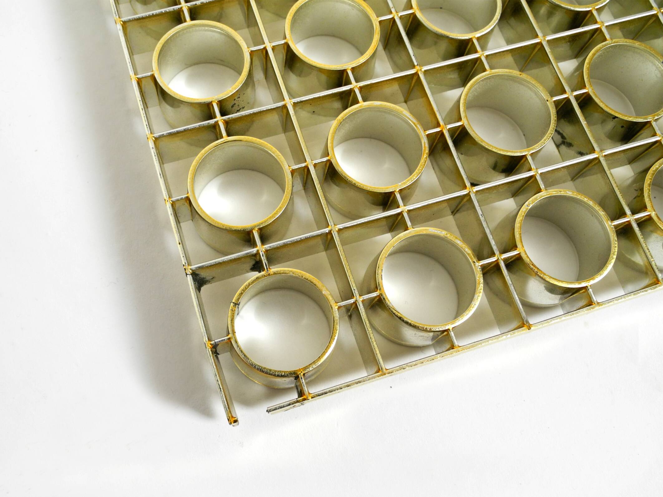 Beautiful 1970s square ceiling lamp made of pine wood by Alda Sweden