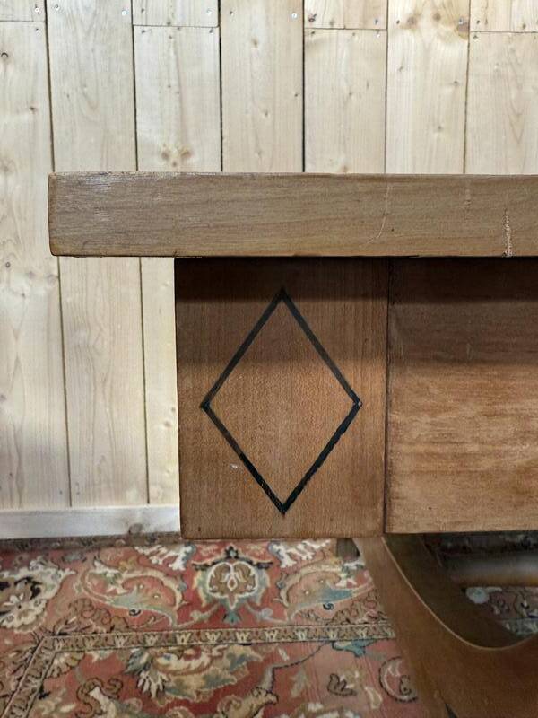 Table de salle à manger style Empire pieds "Curule"