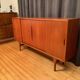 Danish highboard by Henning Kjaernulf for Bruno Hansen, 1960s