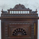 Bonnetière Armoire style Breton en bois naturel