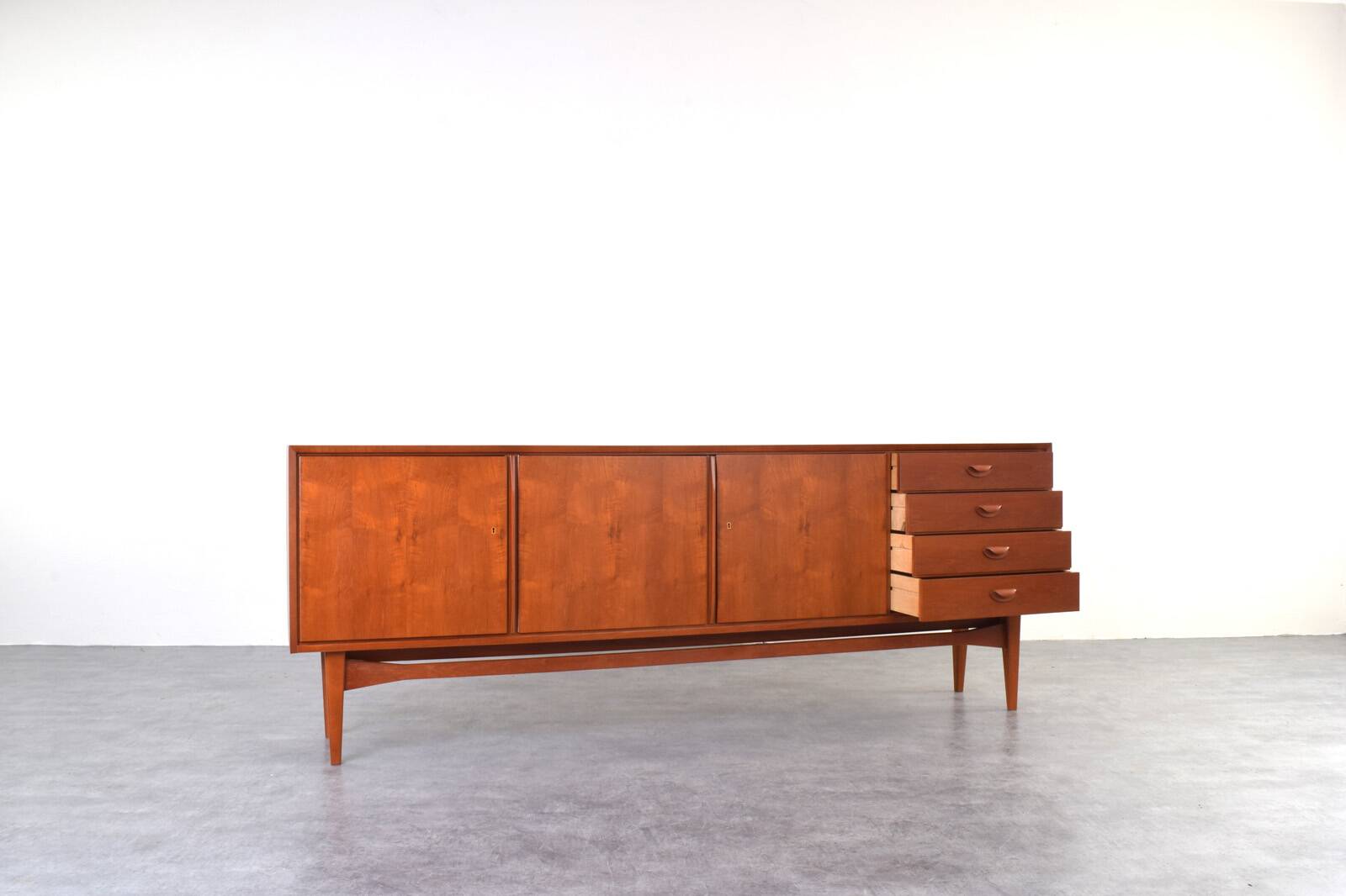 Mid-Century Teak Sideboard by Heinrich Althoff, 1960s.