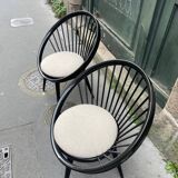 Pair of Circle armchairs, Yngve Ekstorm