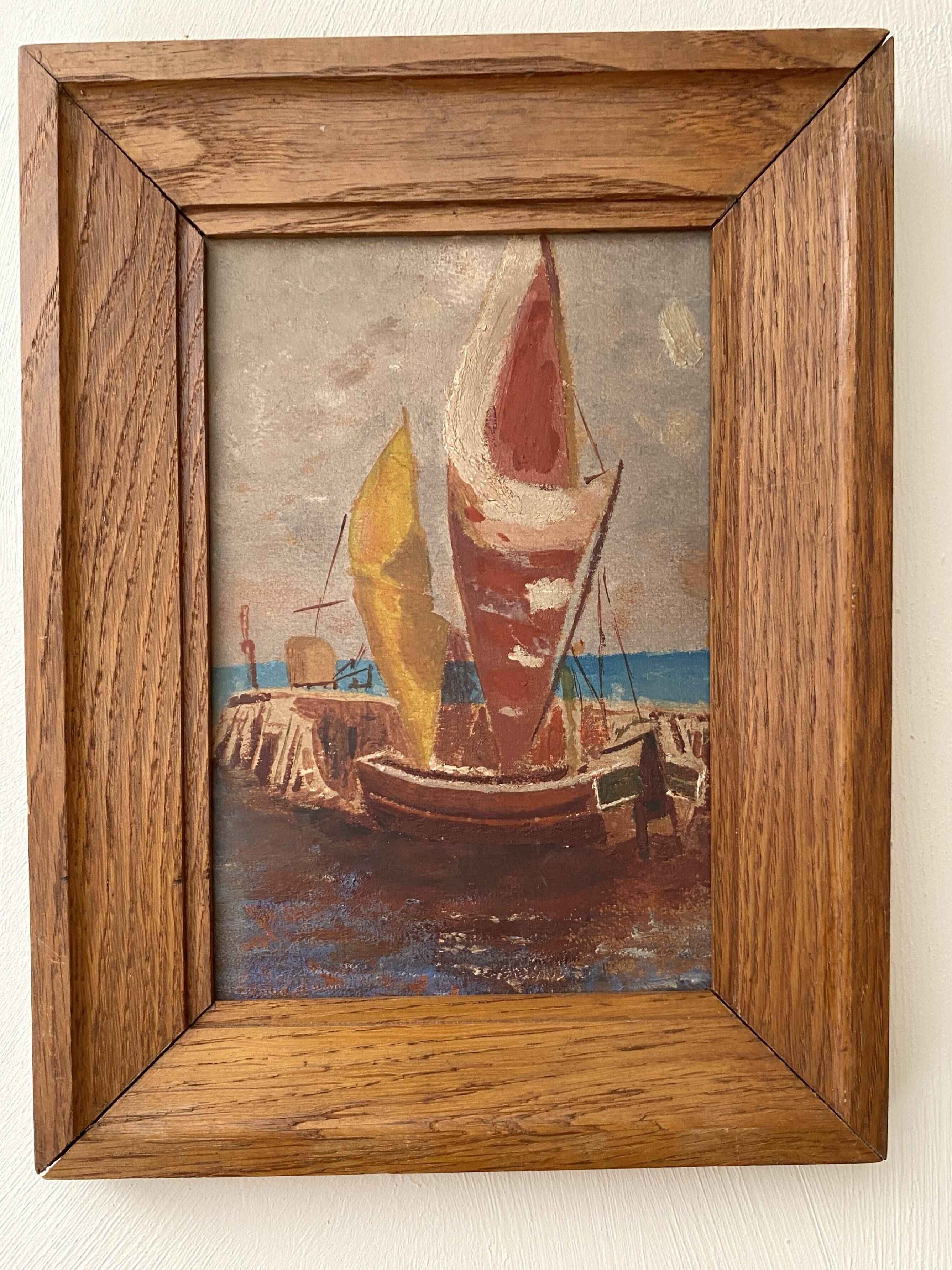Framed marine oil