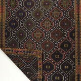 Anatolian handmade kilim rug 288 cm x 185 cm