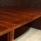 Table extensible danoise en bois de rose