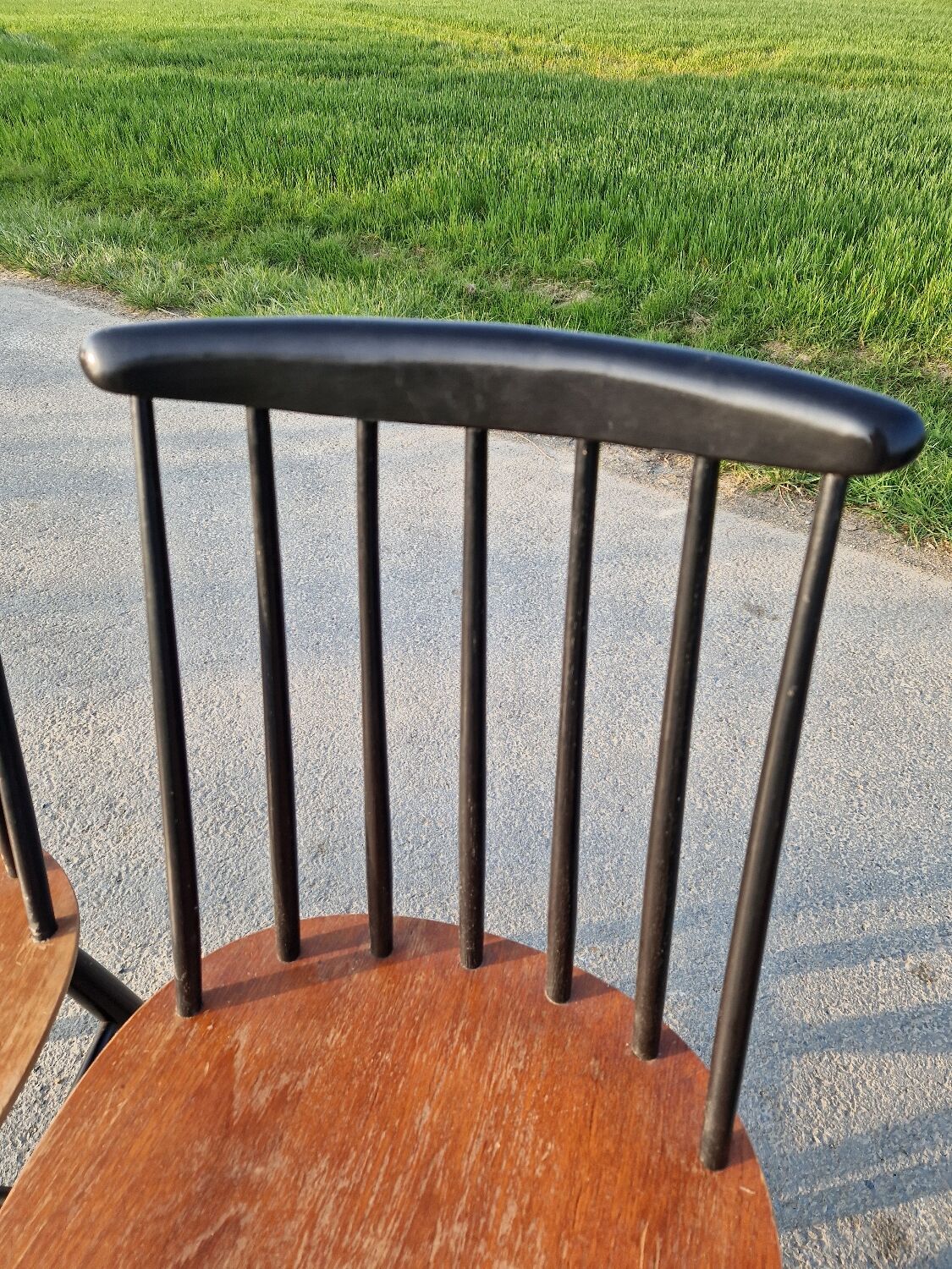 Set of 6 Fannett Scandinavian chairs by Ilmari Tapiovaara 1960.