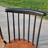 Set of 6 Fannett Scandinavian chairs by Ilmari Tapiovaara 1960.