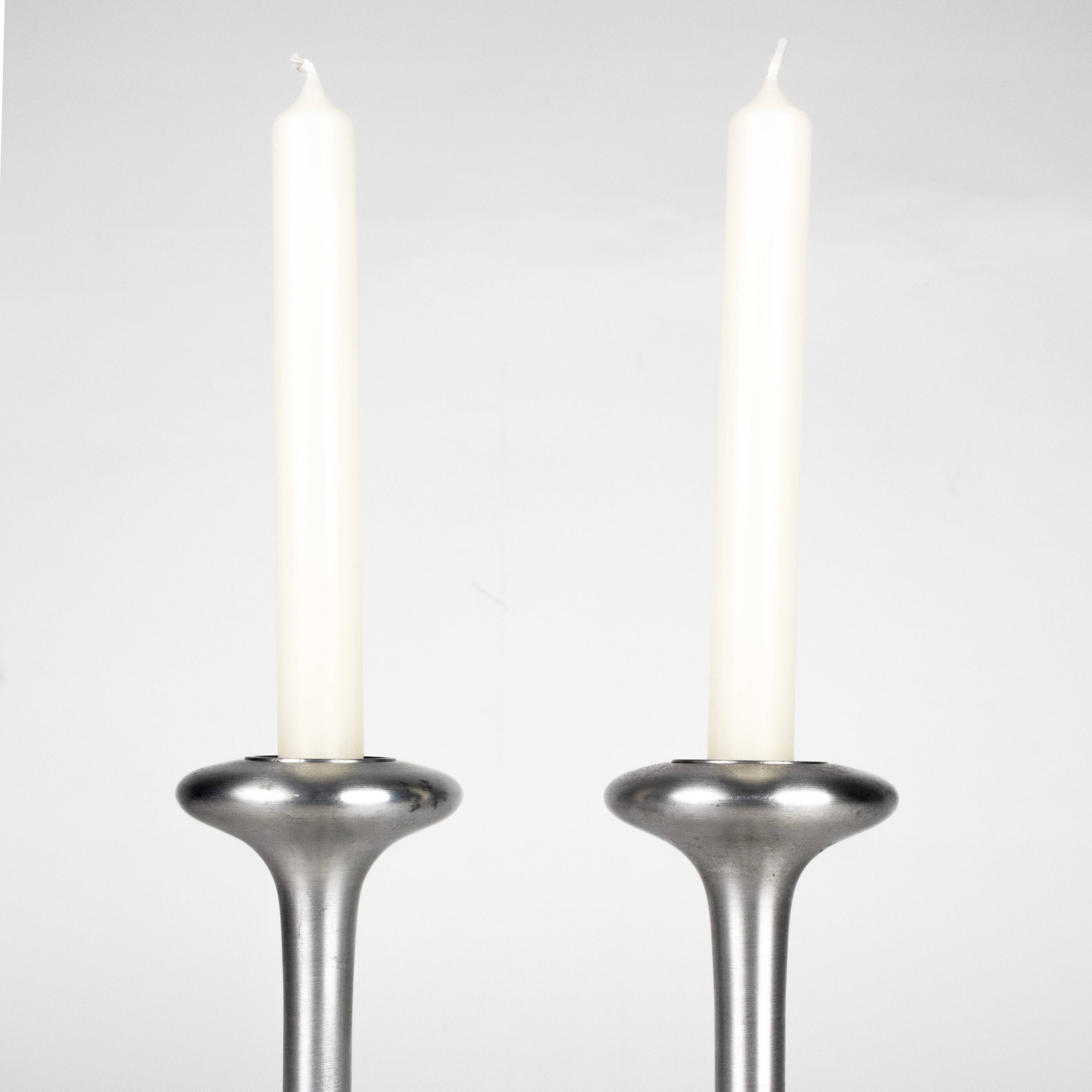 Pair of vintage ikea kägla candle holders