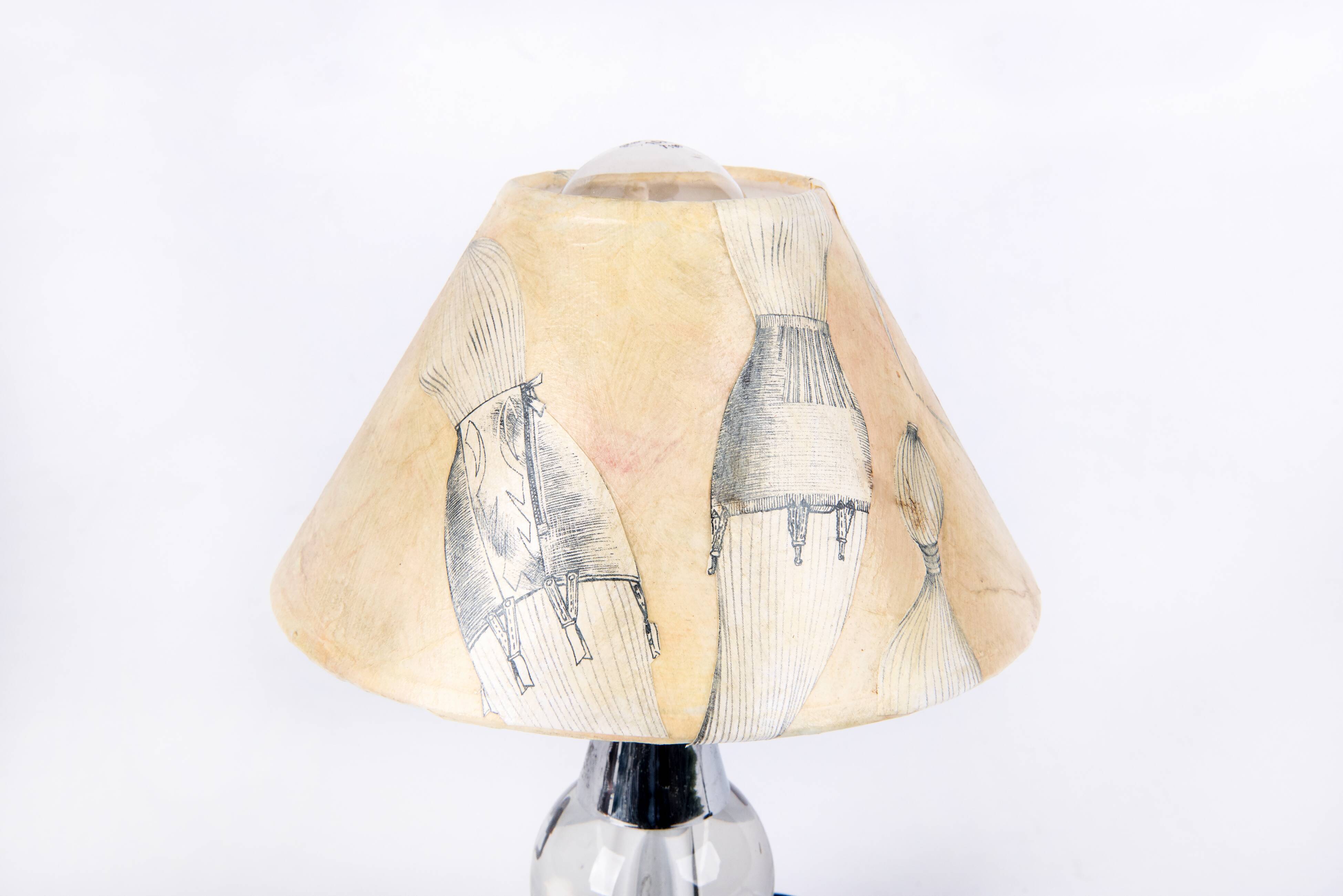 Paire de lampes de chevet vintage