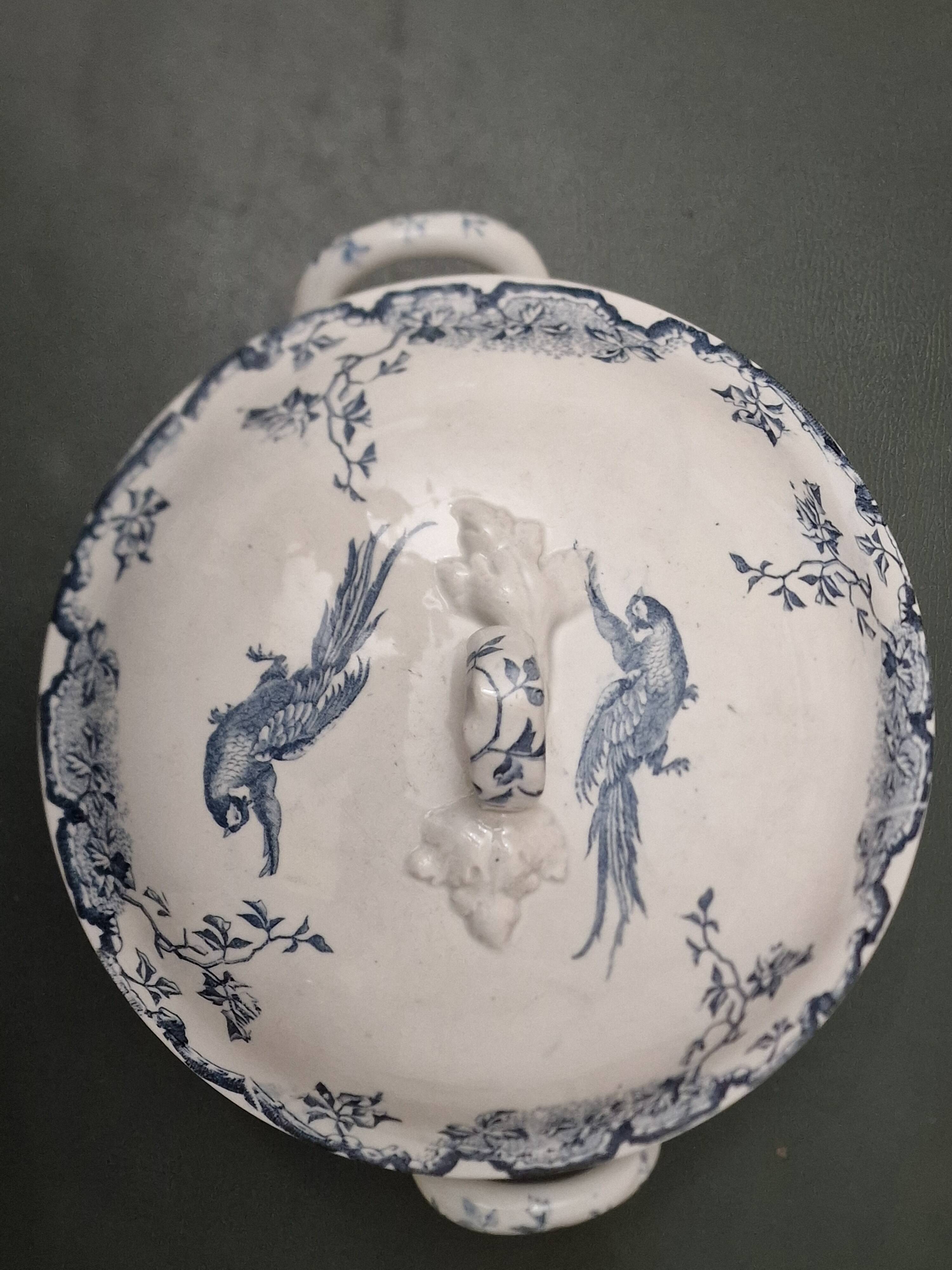 Soup tureen RAMBOUILLET LUNNEVILLE