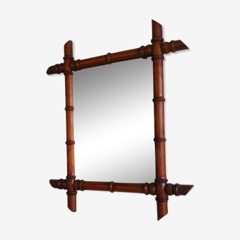 Miroir bois 50x57cm