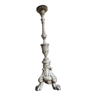 Wooden candlestick 19th century