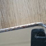 Old rectangular barber wall mirror, 39x29 cm