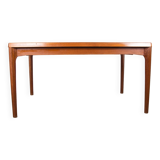 Danish extendable teak dining table by Henning Kjaernulf for Vejle Stole 1960.