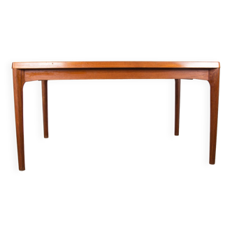 Table de repas Danoise extensible en Teck par Henning Kjaernulf pour Vejle Stole 1960.