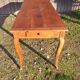 Table de ferme en bois naturel