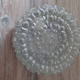 Molded glass ceiling light