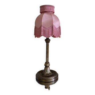 Small antique bronze lamp