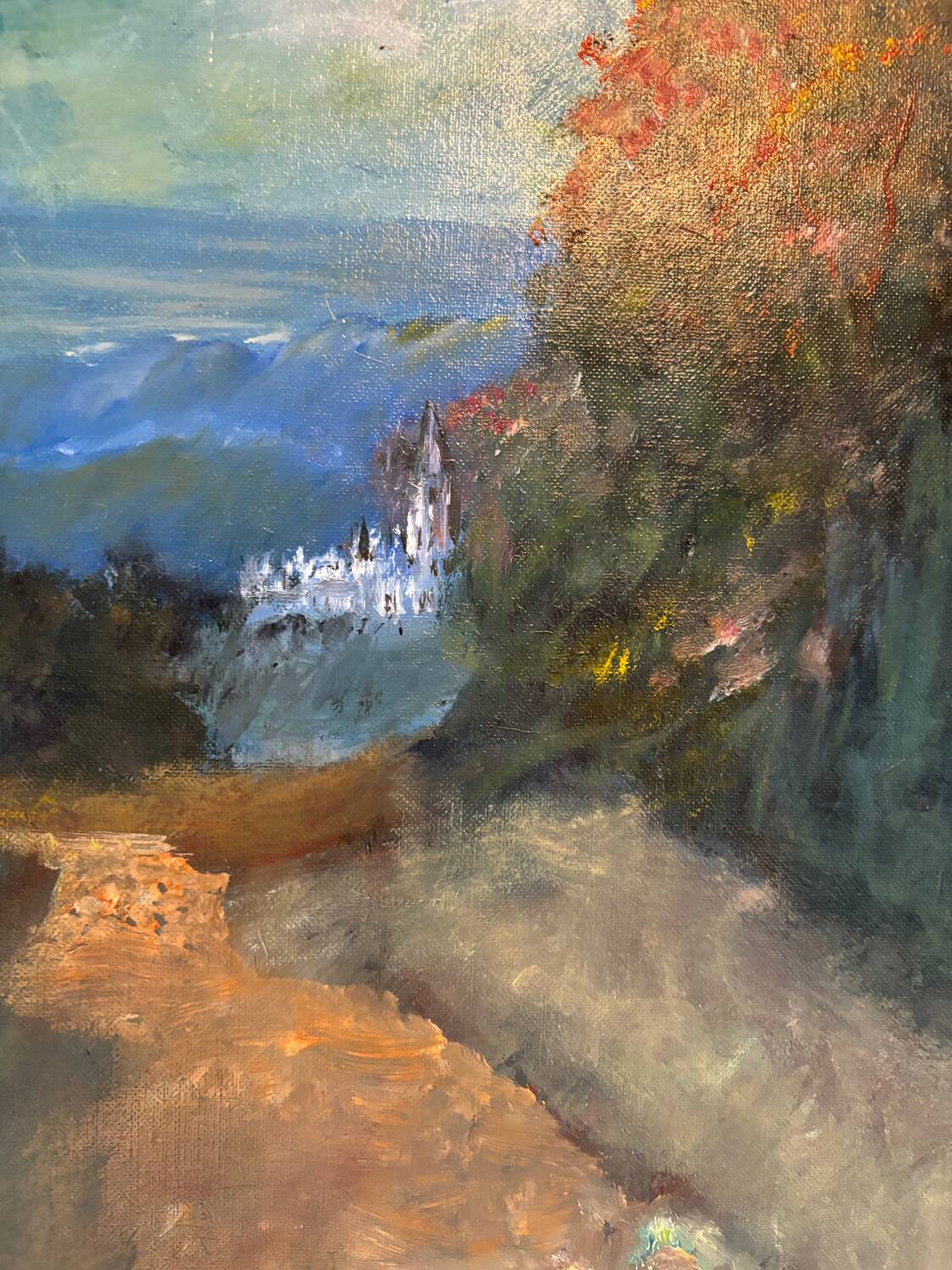 Landscape signed Vanna