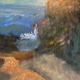Landscape signed Vanna