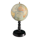 Terrestrial globe world map geographer Forest XIXth
