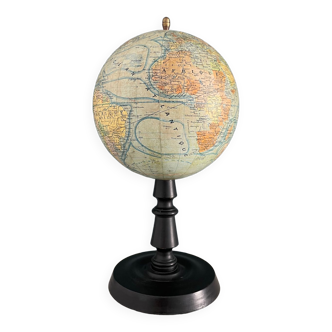 Globe terrestre mappemonde géographe Forest XIXème