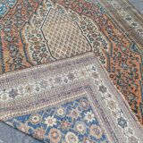 Tapis d'orient persan ancien fait main mazlahan 1,9 x 1,3 m