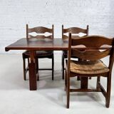 Sébastien Coffee Table attributed to Guillerme & Chambron for Vos Maison