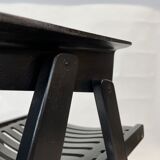 Chaise pliante slovène Rex Plywood pour Stol années 1950 en noir