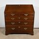Scribanne chest of drawers in solid mahogany, Georgian period, England – 18th century