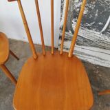 Set of 4 vintage bar bistro chairs