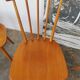 Set de 4 chaises bistrot à barreaux vintage