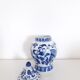 Old lid pot - asian porcelain - herbalism-1970-80