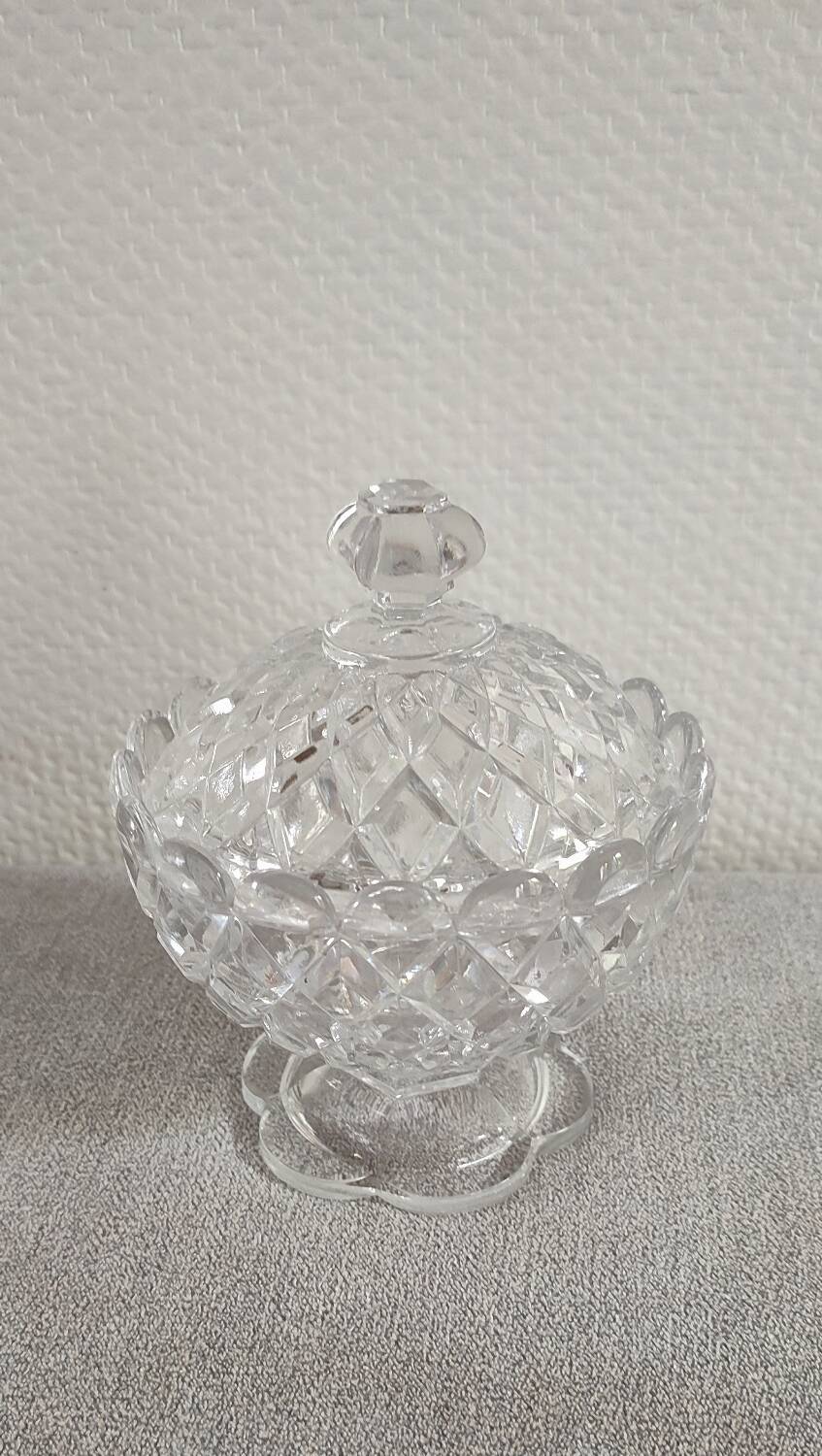 Baccarat Crystal Candy Box.