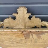 Louis XV style gilded mirror