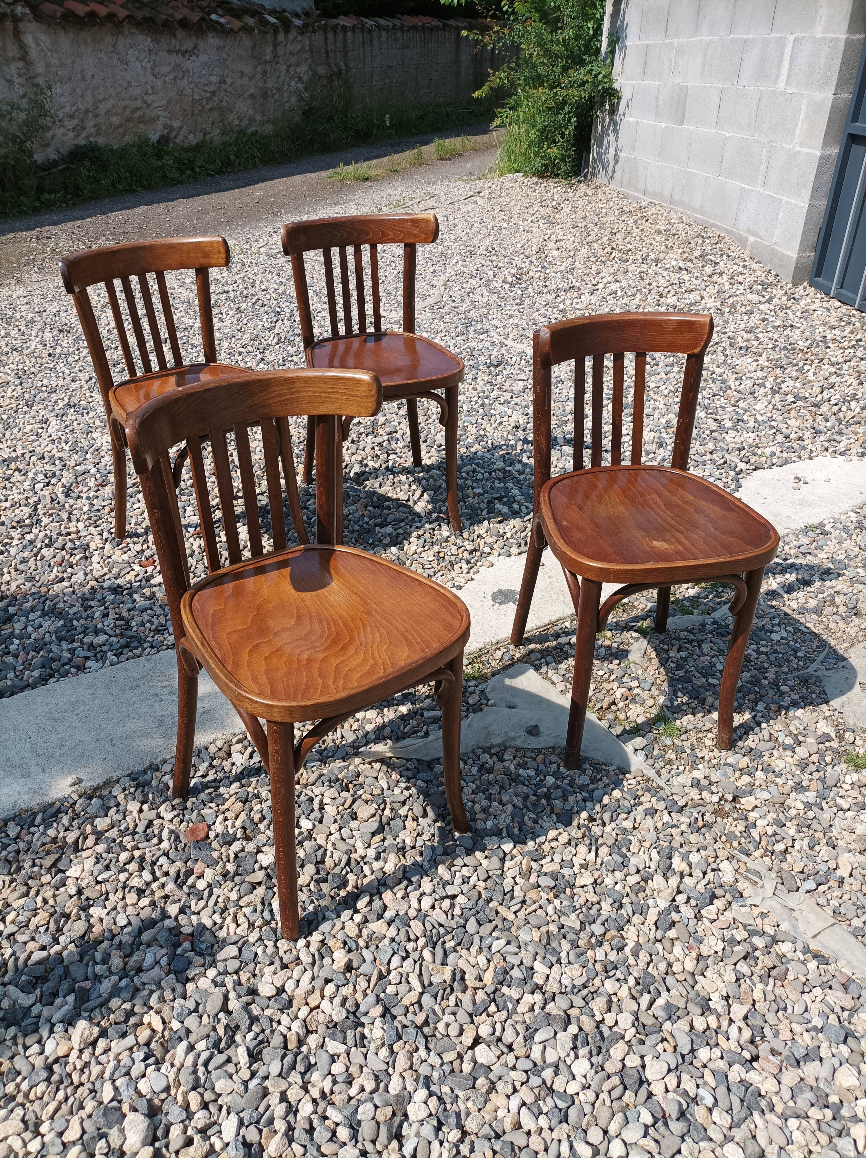 4 bistro chairs