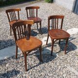 4 chaises bistrot