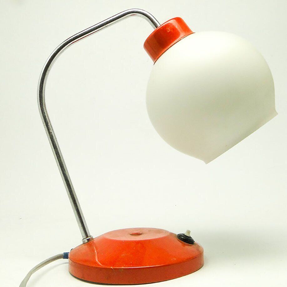 Lampe de bureau moderne du milieu du siècle de Lidokov, Tchécoslovaquie, années 1970.