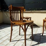 Set of 4 vintage bistro chairs