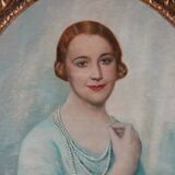 Important Tableau Portrait of Notable (Dijon) Vital Keuller (1866-1945)