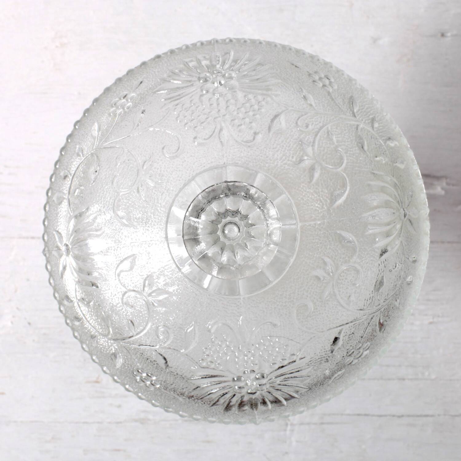 Vintage Cibulak Glass Pedestal Box by Oavel Panek: Czech Bonbon Candy Jar