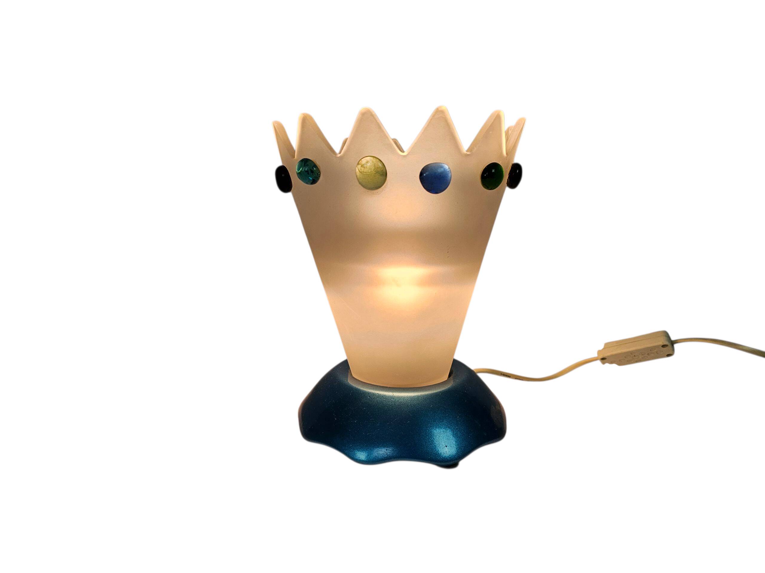 Ikea - Ikea design team - model Skrona - table lamp - glass - 1995-1997