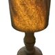 Vintage table lamp alabaster lamp, Italy 1960 minimalist