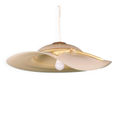 Wide-brimmed hat-shaped Murano suspension, Italy, 1970s