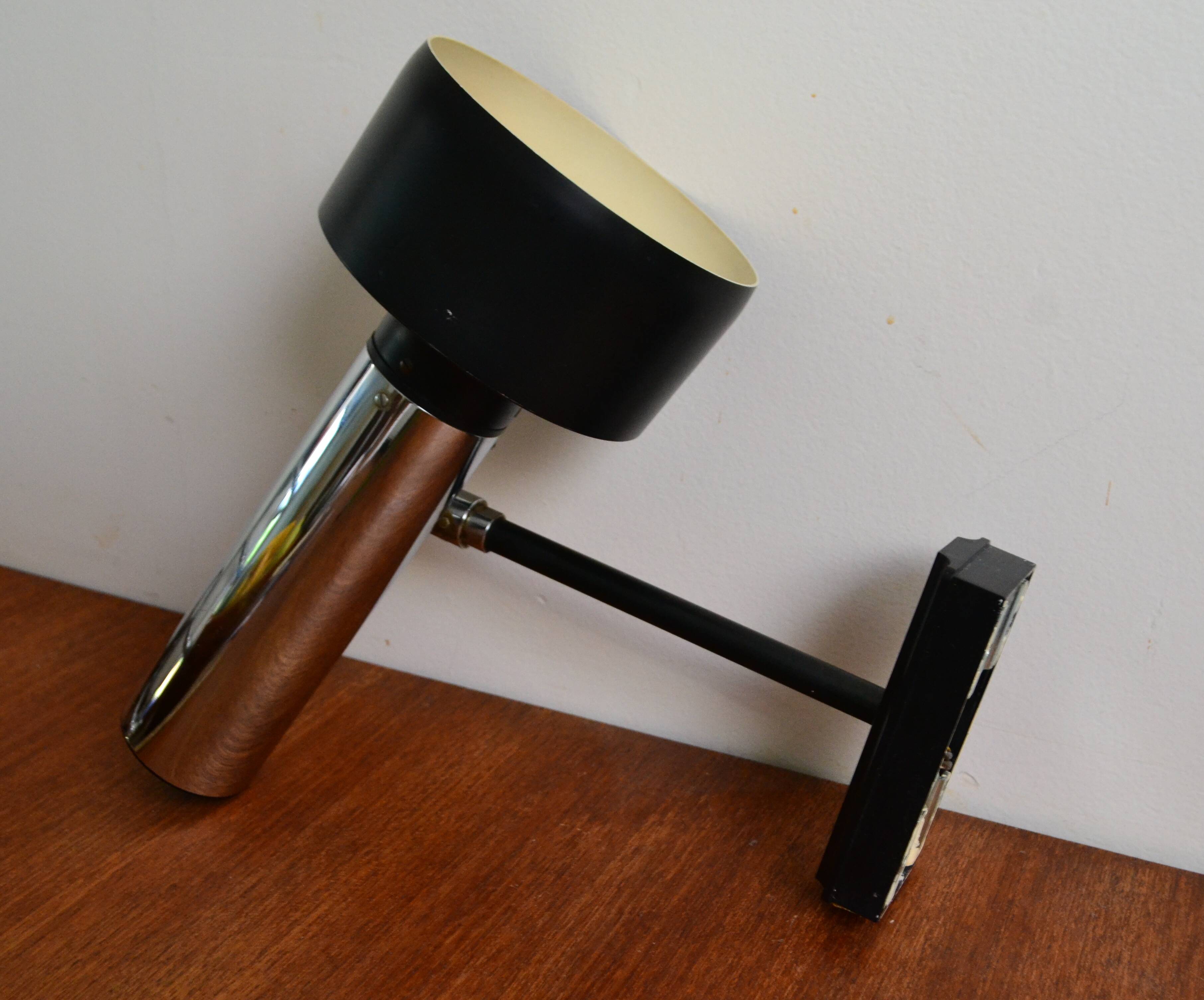 ERCO spotlight wall light from the 70s