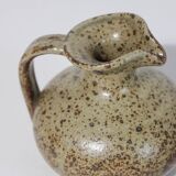 Petit vase en grès pyrité vintage