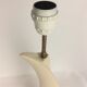 "Concorde" lamp vintage white ceramic 1960