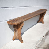 Old wood farmhouse bench, old bench, table bench, interior decoration, farmhouse, countryside