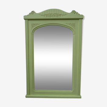 Solid oak framed mirror 77x120