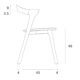 Black oak bok chair ethnicraft